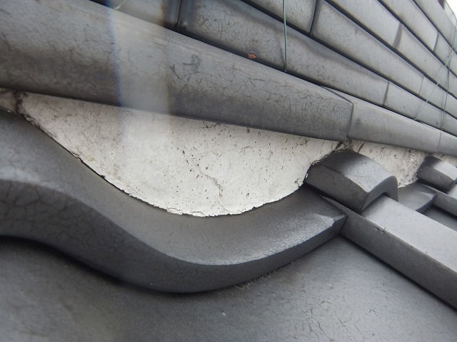 漆喰の交換も承ってます